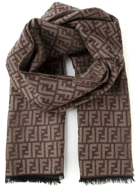 men fendi scarf|Fendi acrylic scarf.